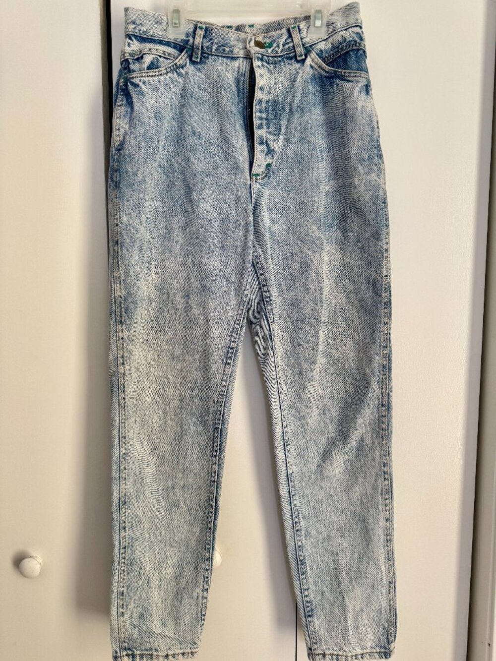 Lee Acid Wash Jeans Women's 13 Medium High Rise Denim
